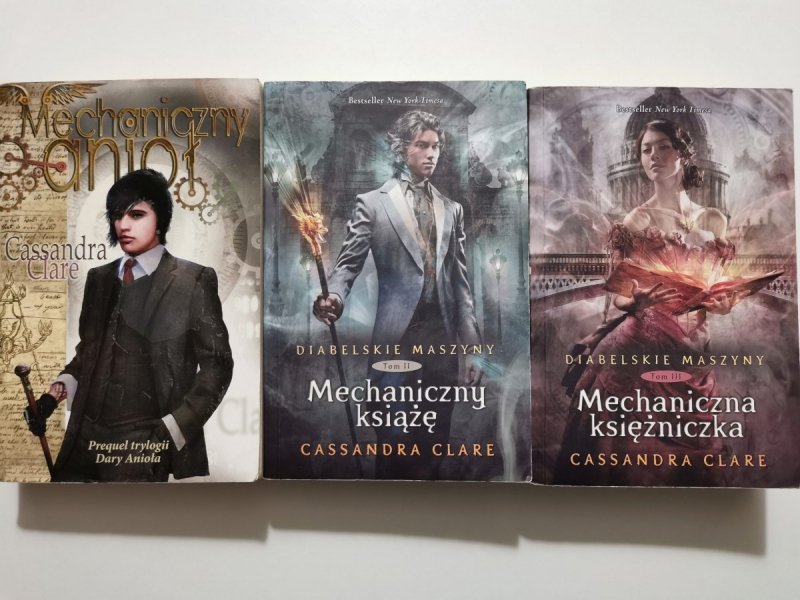 DIABELSKIE MASZYNY Księgi od 1 do 3 - Cassandra Clare