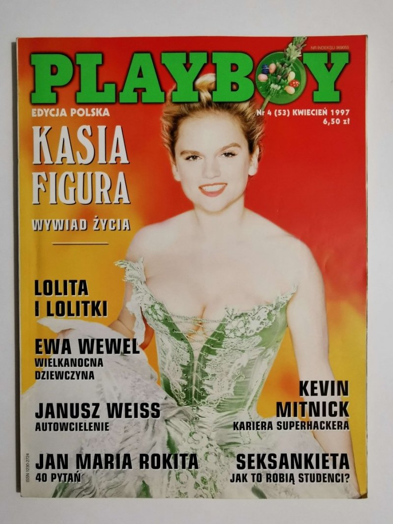 PLAYBOY NR 4 (54) KWIECIEŃ 1997 KASIA FIGURA 