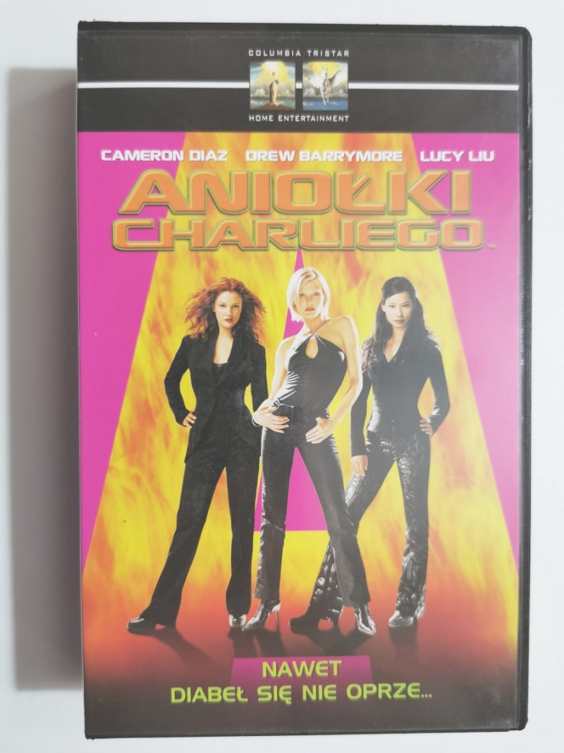 VHS. ANIOŁKI CHARLIEGO. CAMERON DIAZ