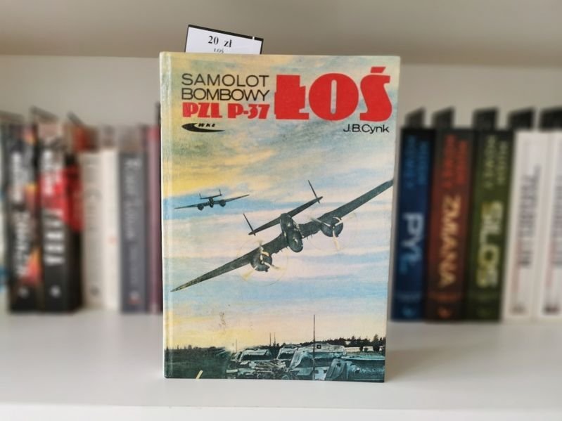 Samolot bojowy PZL P-37 ŁOŚ - J. B. Cynk