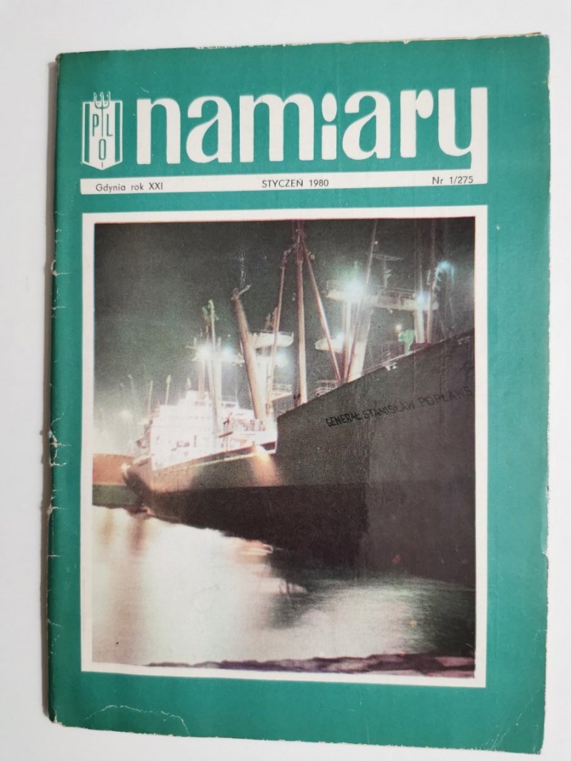 NAMIARY GDYNIA ROK XXII STYCZEŃ 1980 NR 1/275
