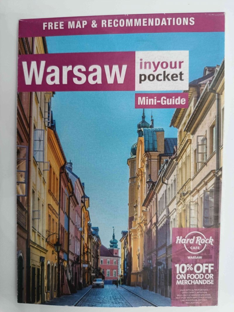 WARSAW IN YOUR POCKET MINI GUIDE