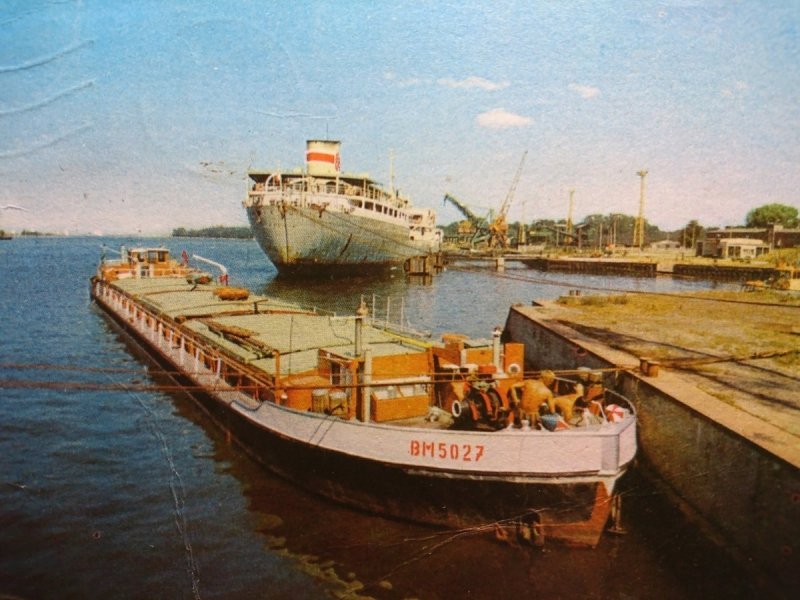 ŚWINOUJŚCIE. FRAGMENT PORTU FOT. K. JABŁOŃSKI