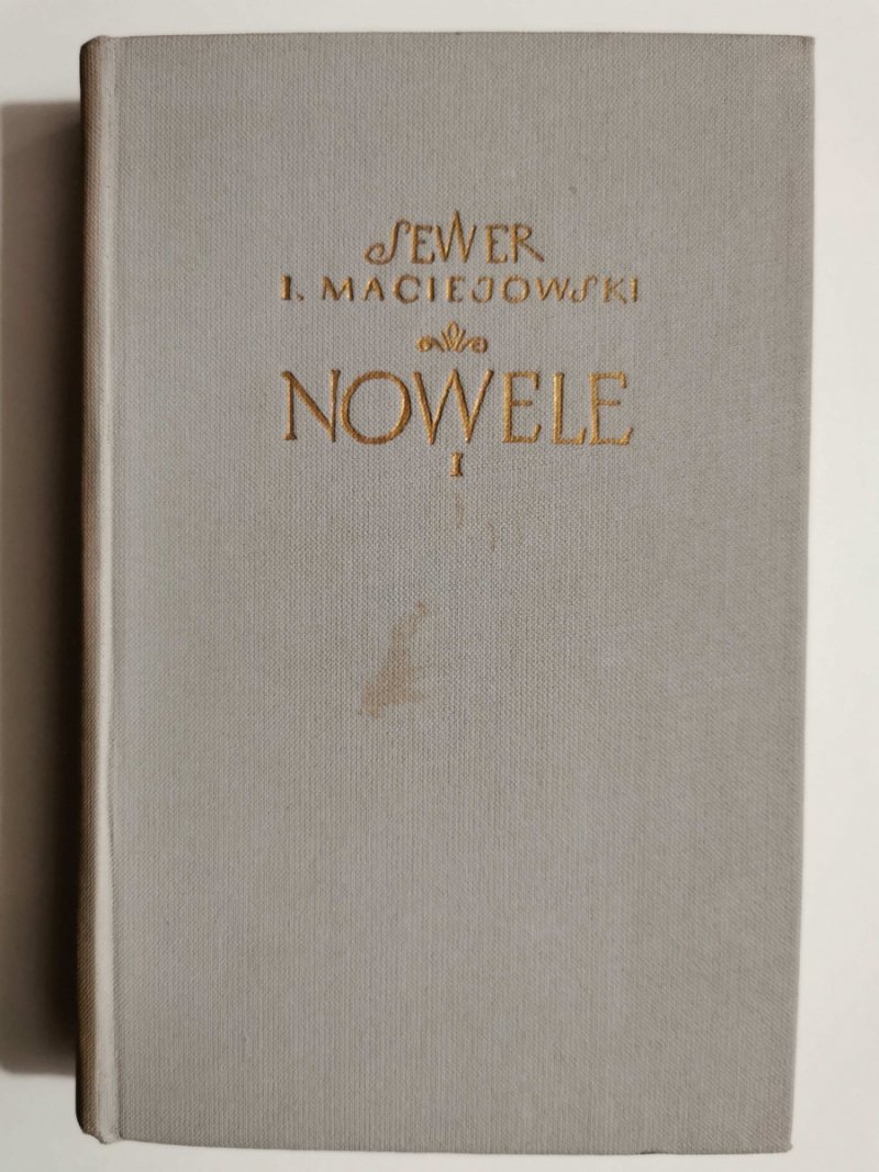 NOWELE I - Sewer Ignacy Maciejowski