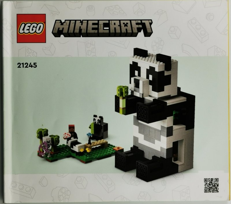 INSTRUKCJA.  LEGO MINECRAFT 21245  