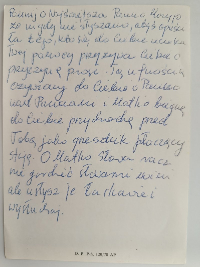 OBRAZ MATKI BOŻEJ Z DZIECIĄTKIEM BIAŁA RAMA