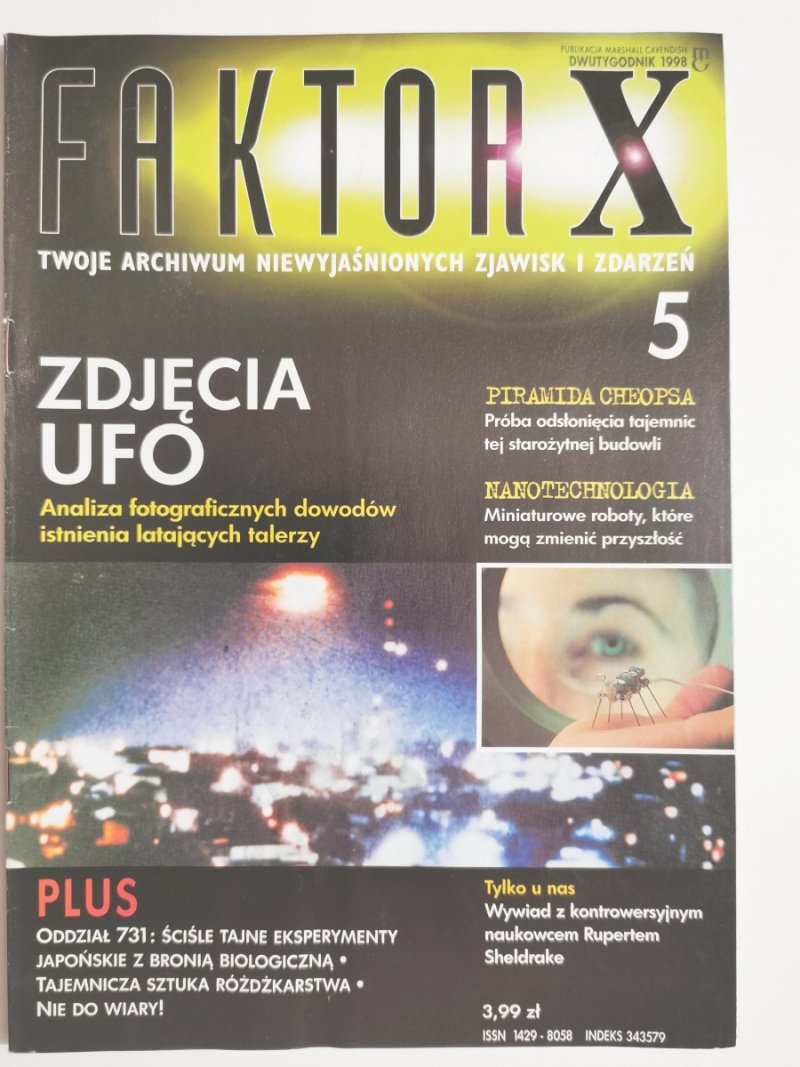 FAKTOR X 5. ZDJĘCIA UFO