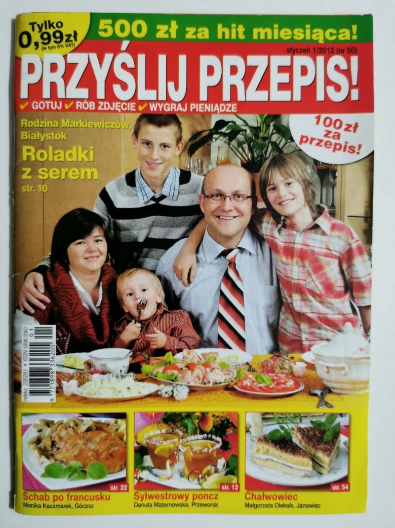 PRZYŚLIJ PRZEPIS! STYCZEŃ 1/2012