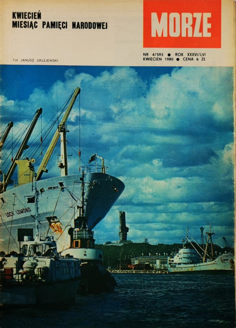 MORZE NR. 4/593 KWIECIEŃ 1980