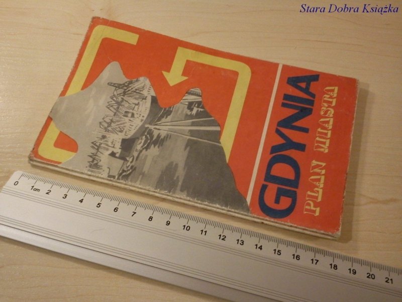 GDYNIA 1977 PLAN MIASTA