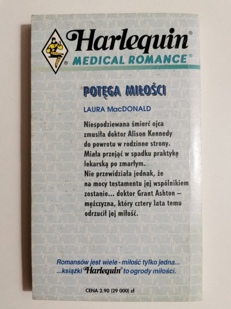 POTĘGA MIŁOŚCI - Laura MacDonald 1995