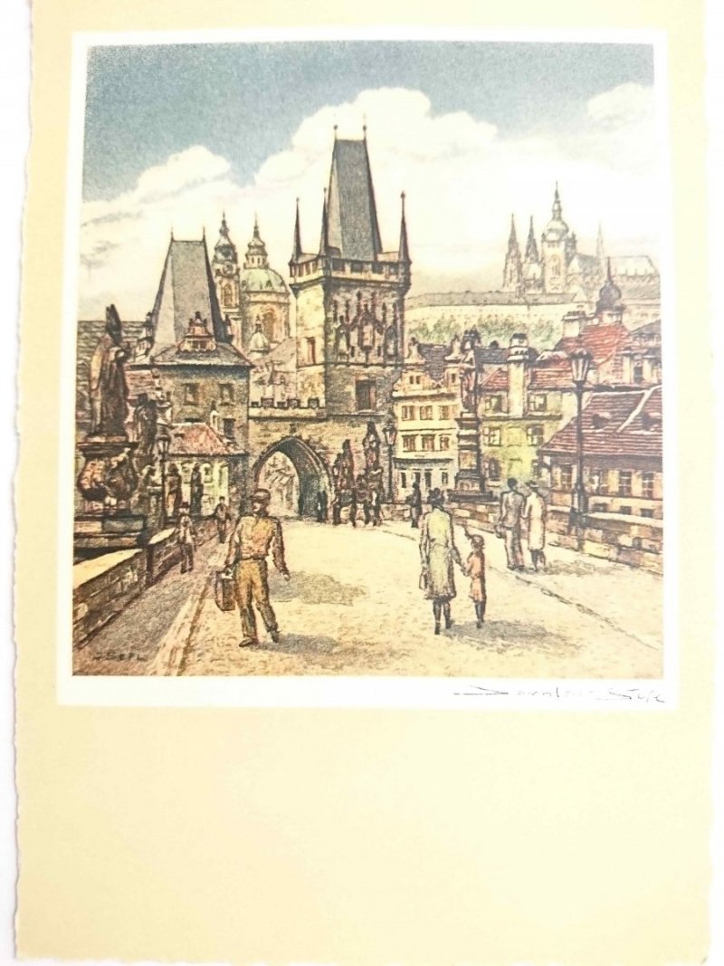 PRAG. KLEINSEITNER BRUCKENTURME