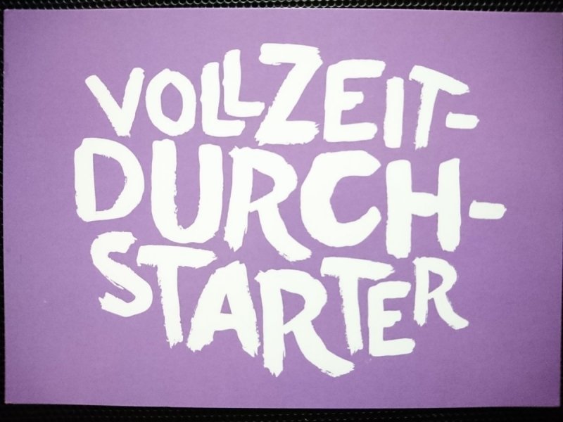 VOLLZEITDURCHSTARTER