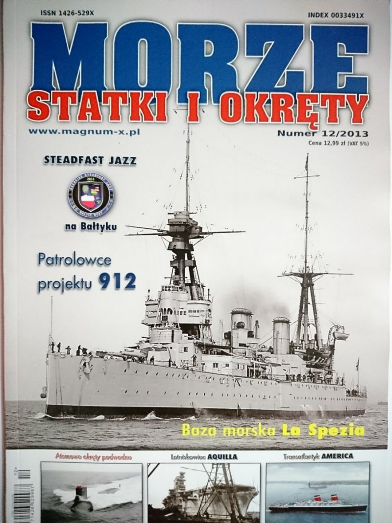 MORZE STATKI I OKRĘTY 12-2013