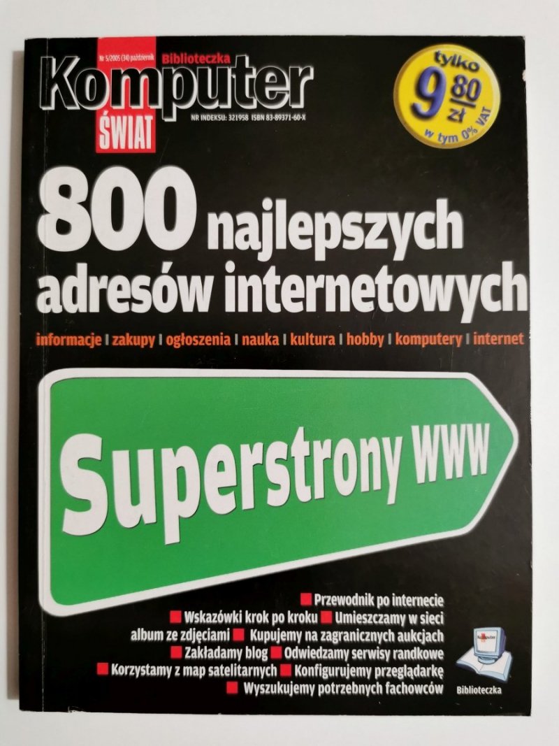 800 NAJLEPSZYCH ADRESÓW INTERNETOWYCH 2005