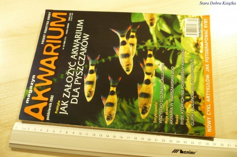 MAGAZYN AKWARIUM NR 10/2002 (11) BEZ PLAKATU