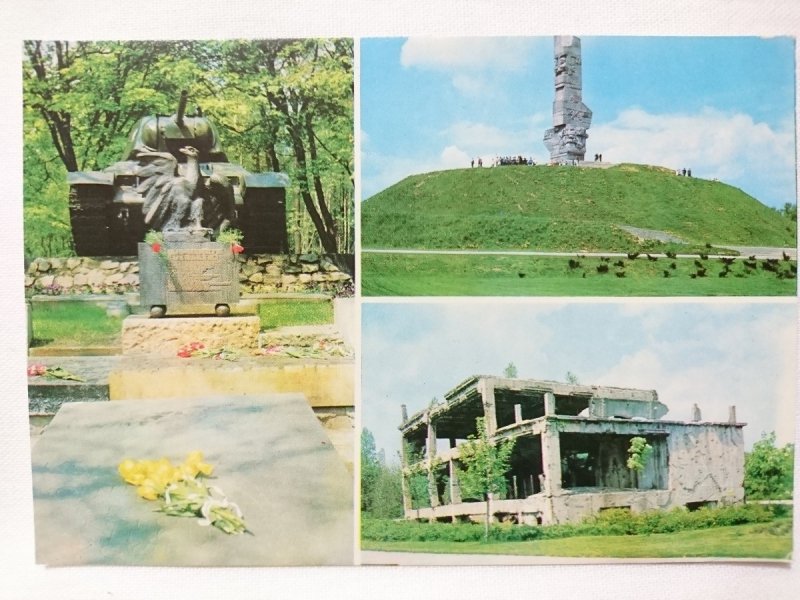 GDAŃSK-WESTERPLATTE. CZOŁG I PŁYTY PAMIĄTKOWE FOT. M. RACZKOWSKI