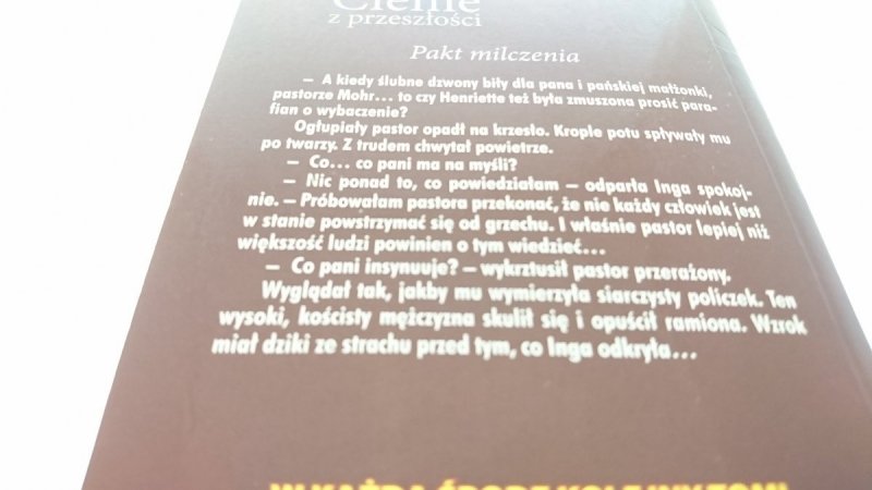 SAGA CIENIE Z PRZESZŁOŚCI TOM 4 PAKT MILCZENIA