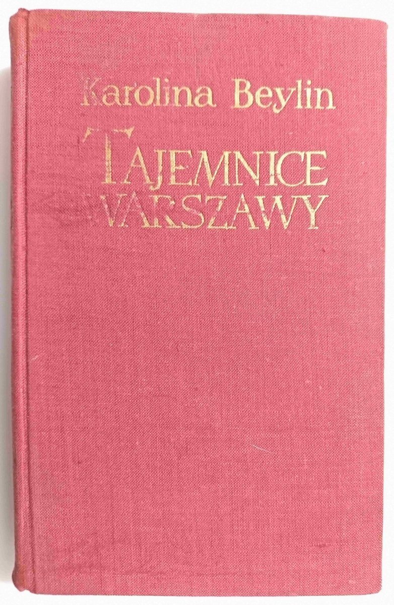 TAJEMNICE WARSZAWY - Karolina Beylin 1956