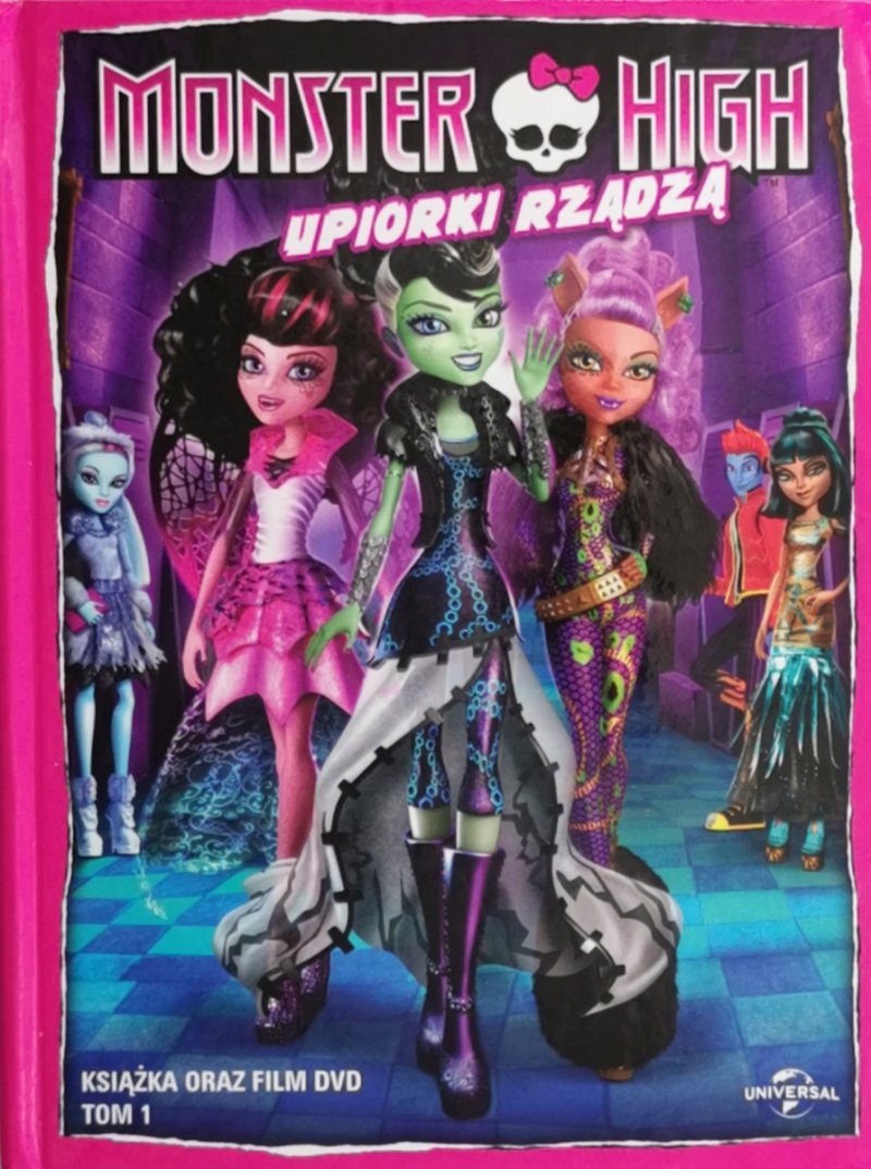 DVD. MONSTER HIGH. UPIORKI RZĄDZĄ