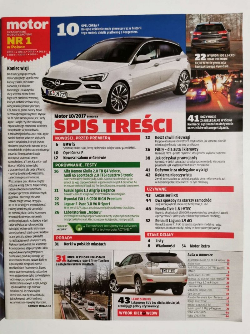 MOTOR NR 10/2017