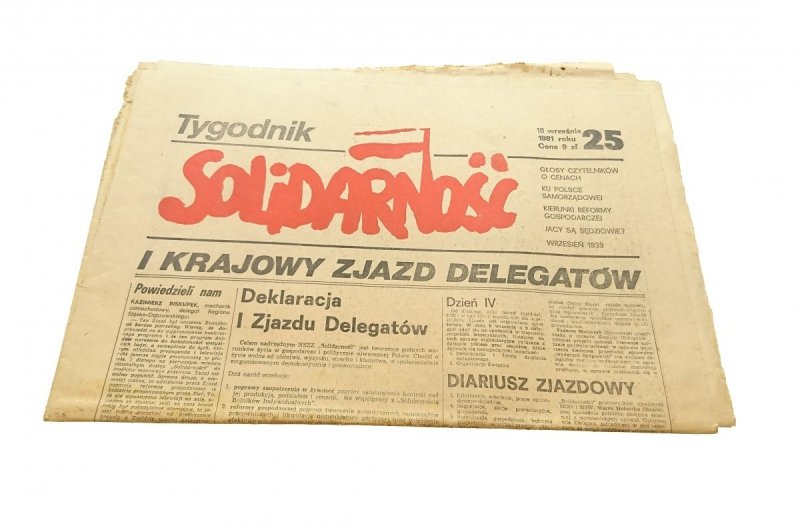 TYGODNIK SOLIDARNOŚĆ 25 18 WRZEŚNIA 1981 ROKU