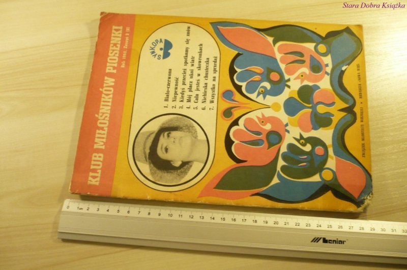 KLUB MIŁOŚNIKÓW PIOSENKI ROK 1969 ZESZYT 3 (9)