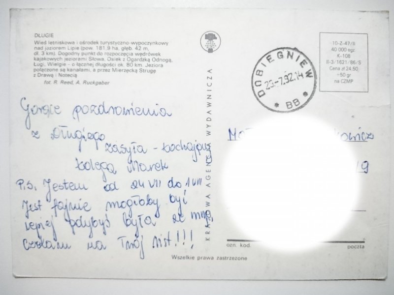 DŁUGIE. WIEŚ LETNISKOWA FOT. REED, RUCKGABER