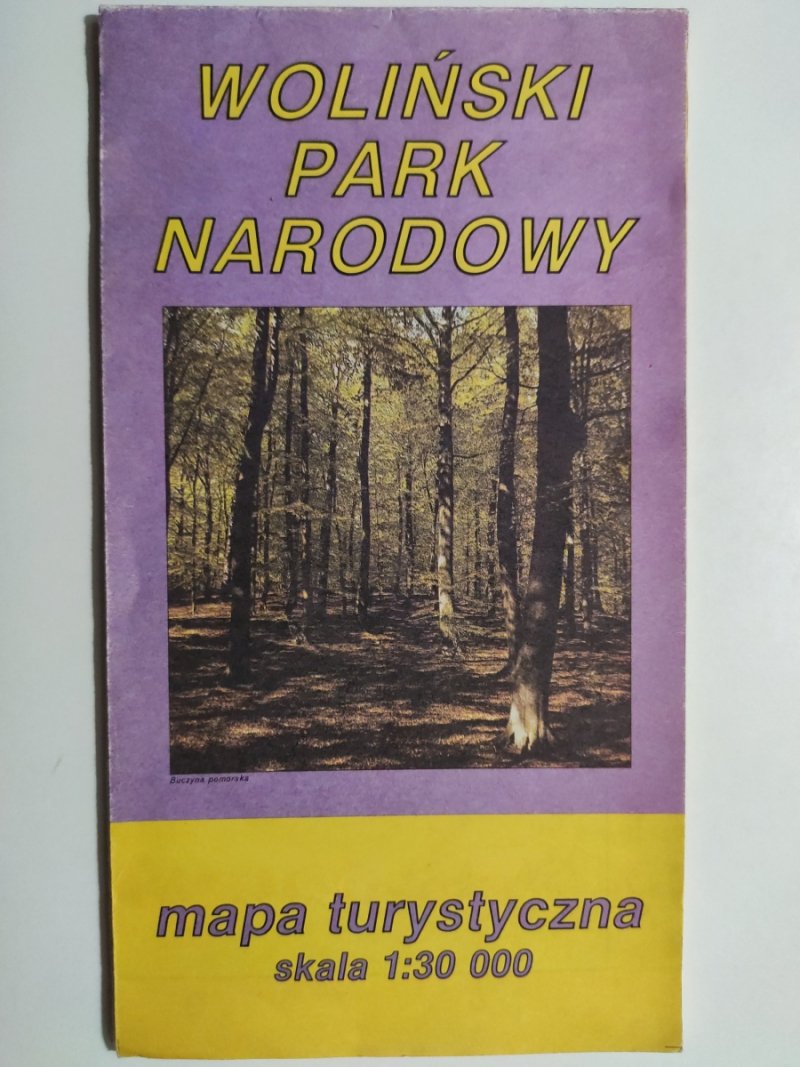 WOLIŃSKI PARK NARODOWY 1:30 000