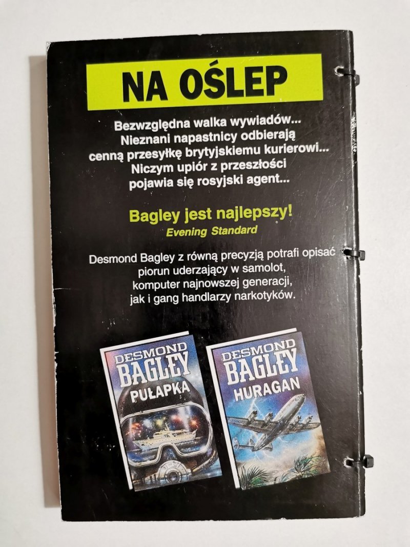 NA OŚLEP - Desmond Bagley 1991