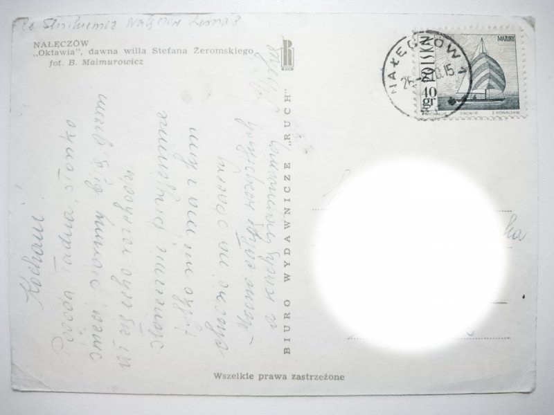 NAŁĘCZÓW. OKTAWIA DAWNA WILLA STEFANA ŻEROMSKIEGO FOT. MALMUROWICZ