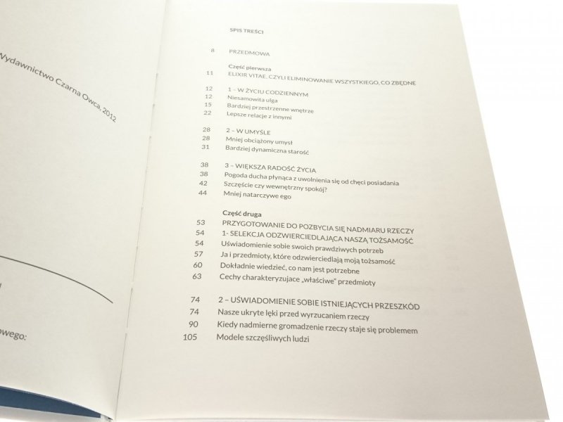 SZTUKA MINIMALIZMU W CODZIENNYM ŻYCIU Loreau 2014