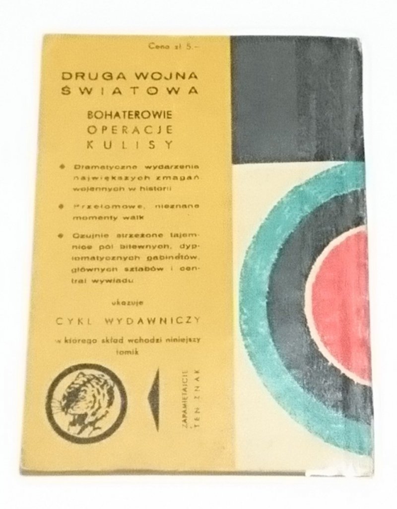 ŻÓŁTY TYGRYS: ATAK NASTĄPI O PÓŁNOCY Zgórecki 1966