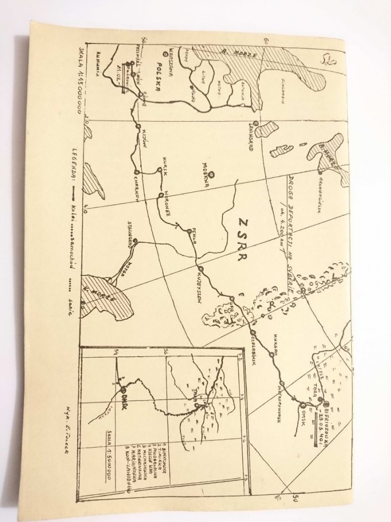 WSPOMNIENIA SYBERYJSKIEGO ZESŁAŃCA - Edward Toczek 1989
