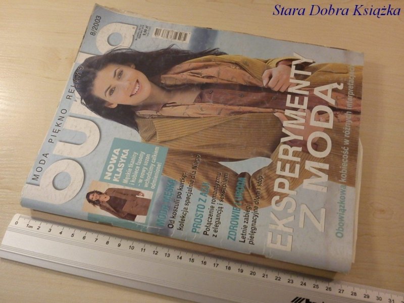 BURDA 8/2003 EKSPERYMENTY Z MODĄ