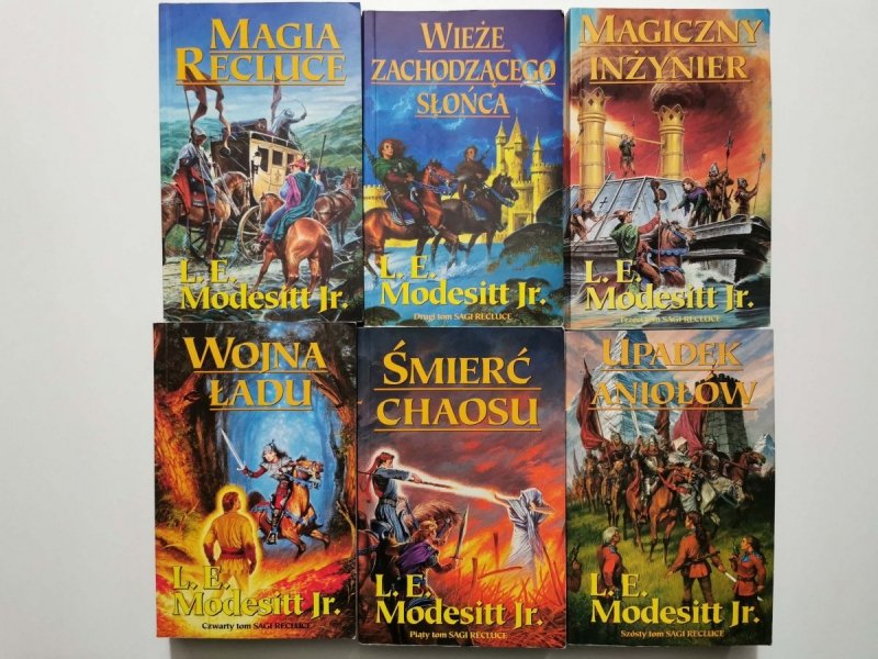 SAGA RECLUCE TOMY 1-6 - L. E. Modesitt Jr. 