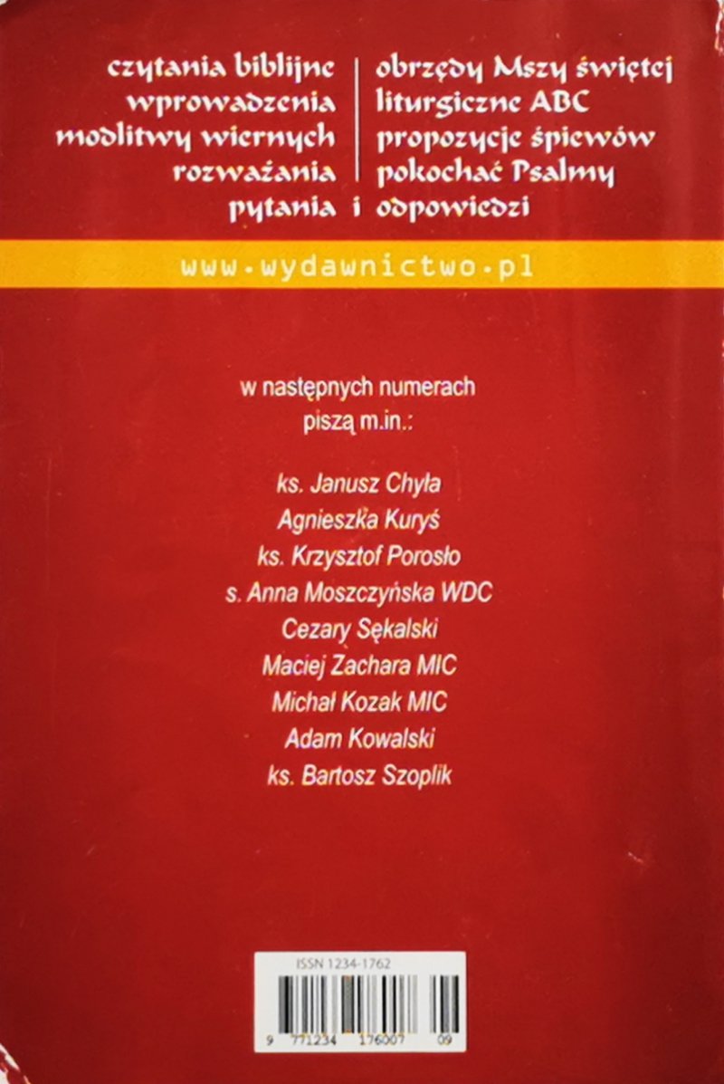 OREMUS. TEKSTY LITURGII MSZY ŚWIĘTEJ WRZESIEŃ 2020