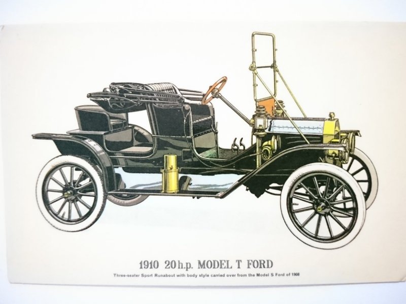 1910 20 h. p. MODEL T FORD - REPRODUCTIONS