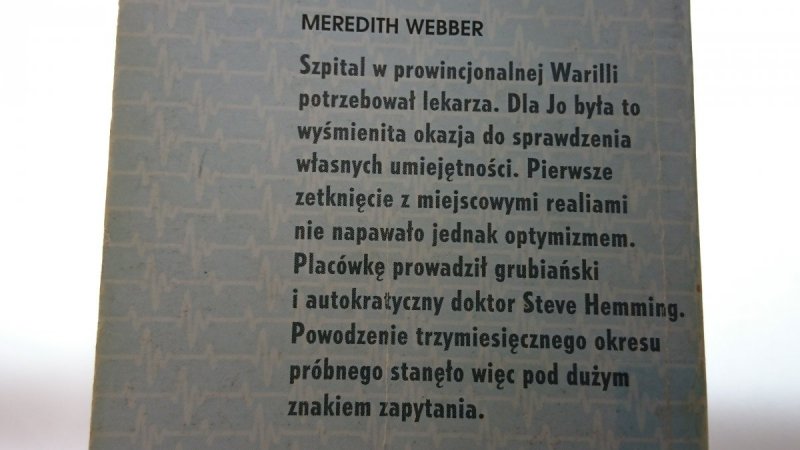 OKRES PRÓBNY - Meredith Webber 1995