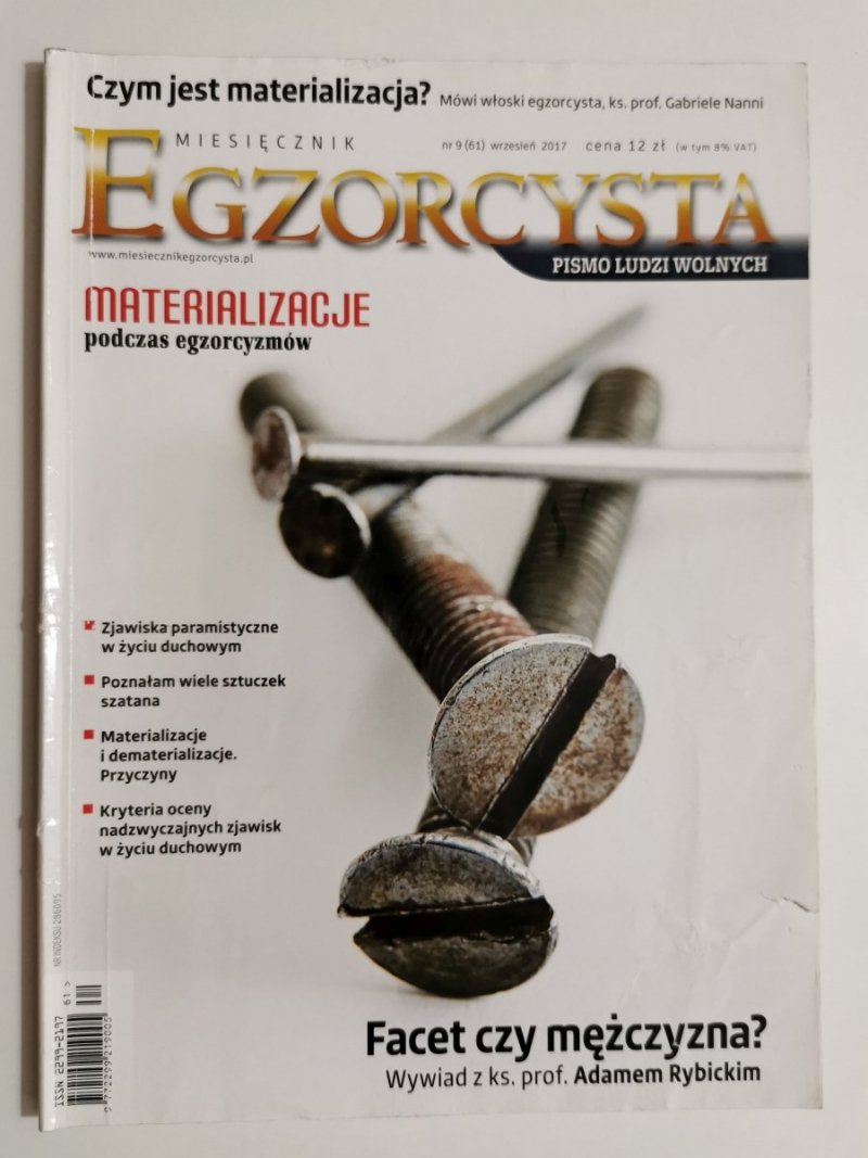 EGZORCYSTA NR 9 (61) WRZESIEŃ 2017