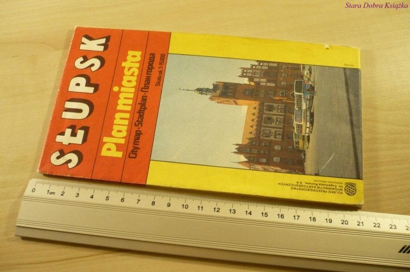 SŁUPSK. PLAN MIASTA (1992)
