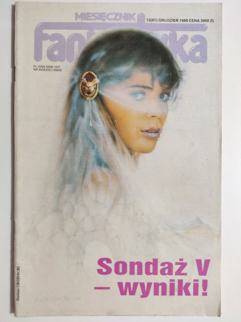 MIESIĘCZNIKA FANTASTYKA NR 12 (87) GRUDZIEŃ 1989