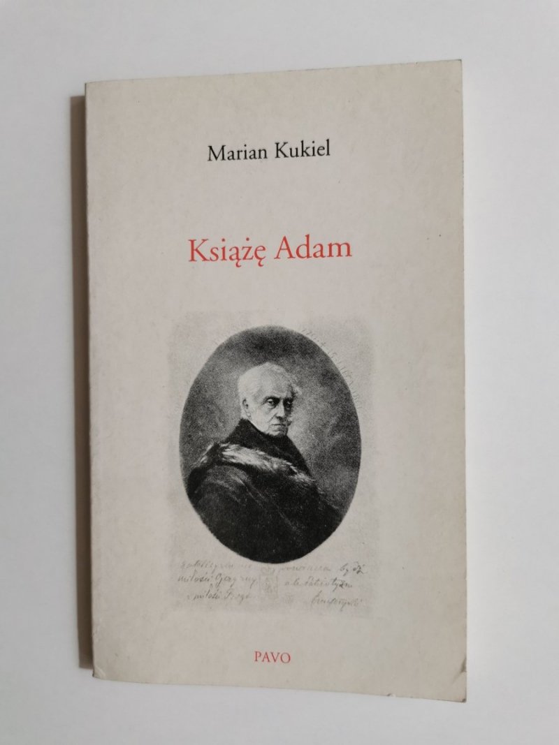 KSIĄŻĘ ADAM - Marian Kukiel 1993