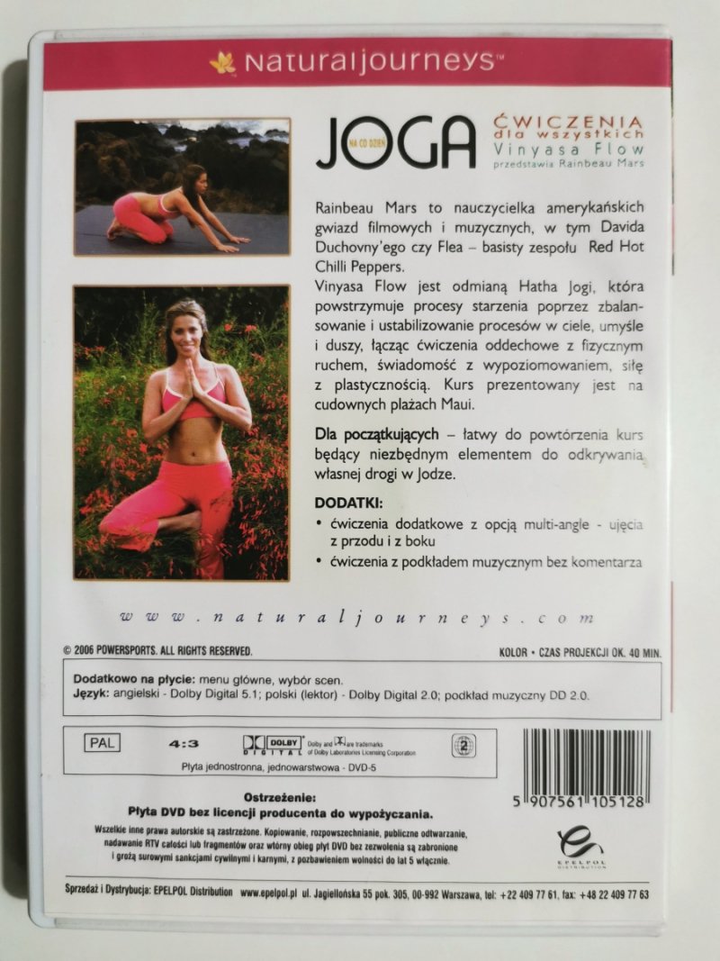 DVD. JOGA NA CO DZIEŃ. Dla początkujących