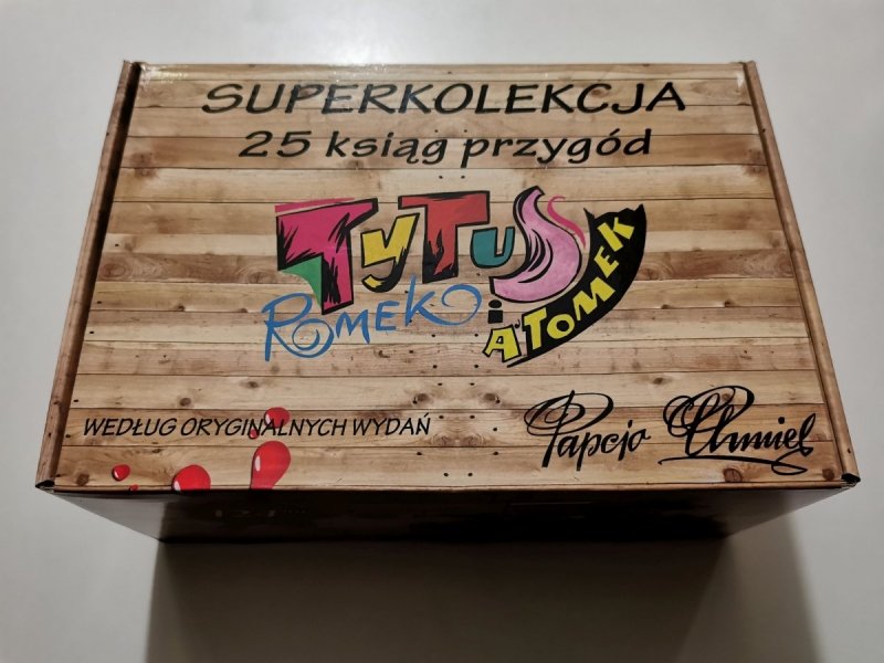 TYTUS ROMEK I ATOMEK. SUPERKOLEKCJA 25 KSIĄG PRZYGÓD 