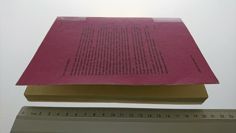 ZBIÓR ZADAŃ Z MATEMATYKI DLA KLAS VII-VIII 1984