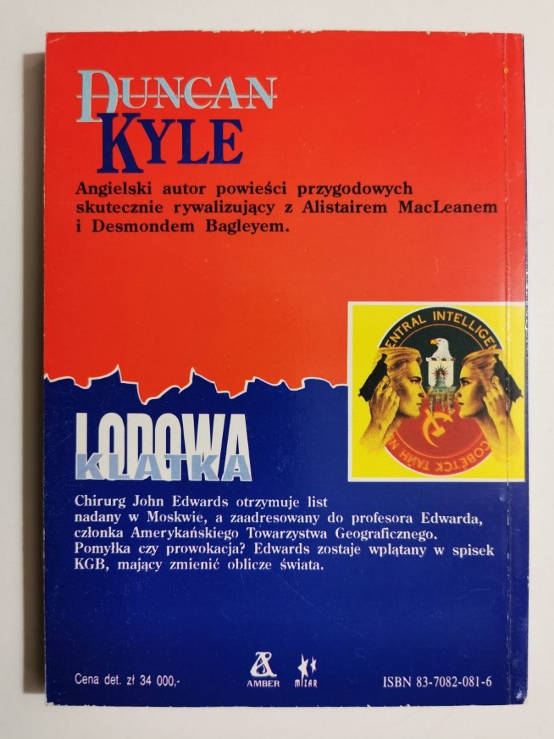 LODOWA KLATKA - Duncan Kyle 