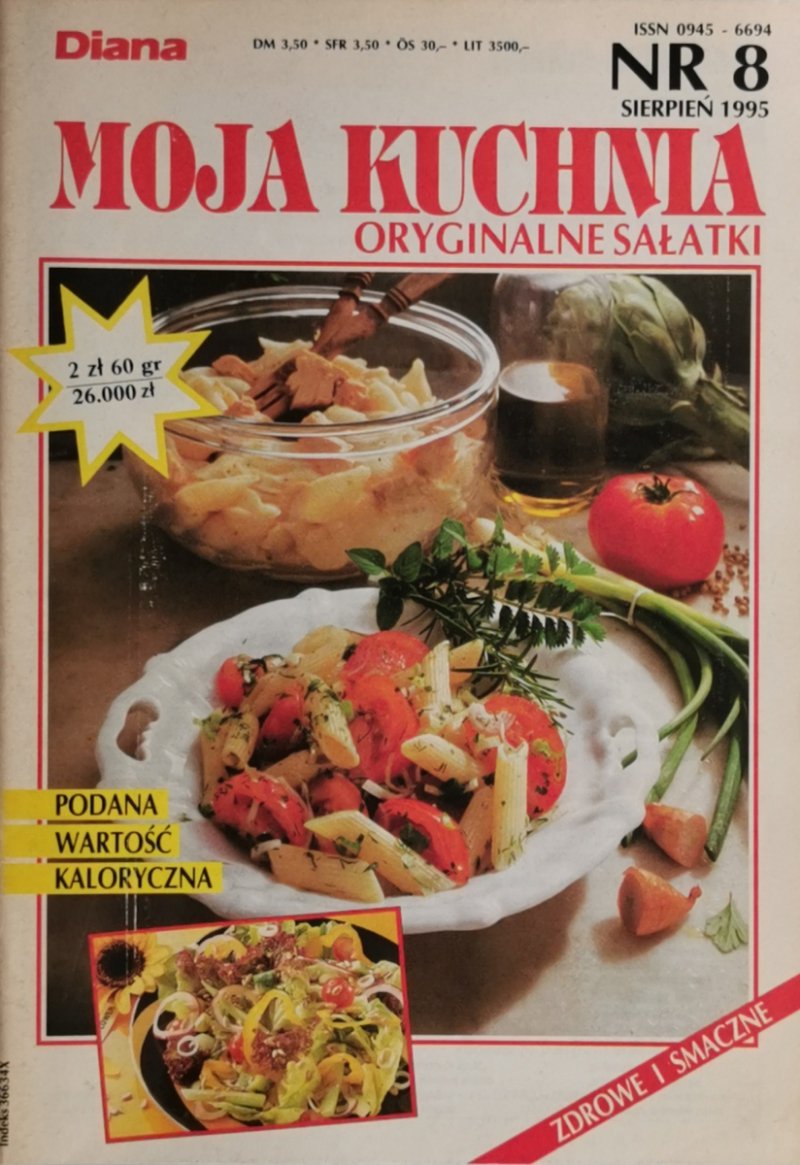 DIANA MOJA KUCHNIA NR 8 SIERPIEŃ 1995