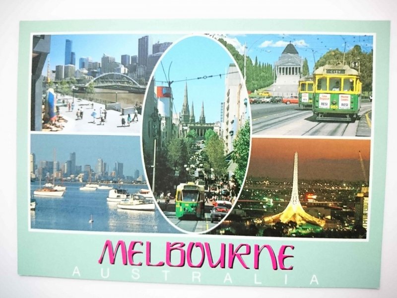 MELBOURNE. VICTORIA, AUSTRALIA. PIĘĆ UJĘĆ