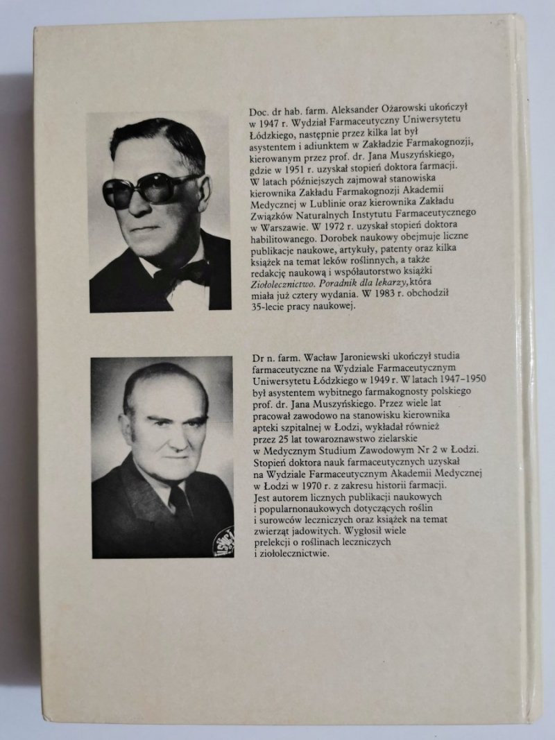 ROŚLINY LECZNICZE I ICH PRAKTYCZNE ZASTOSOWANIE - Ożarowski, Jaroniewski 1987